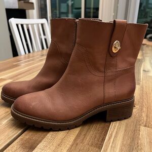 Coach Women's Georgetta Saddle Burnished Boot 7.5 M